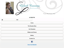 Tablet Screenshot of golash-russians.com